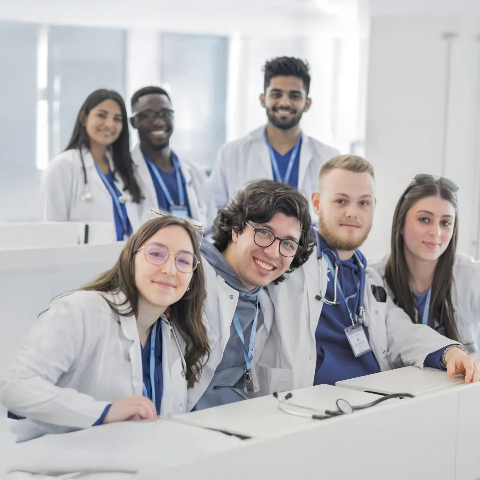 Studierende der Humanmedizin auf Englisch am UMFST-UMCH in Hamburg