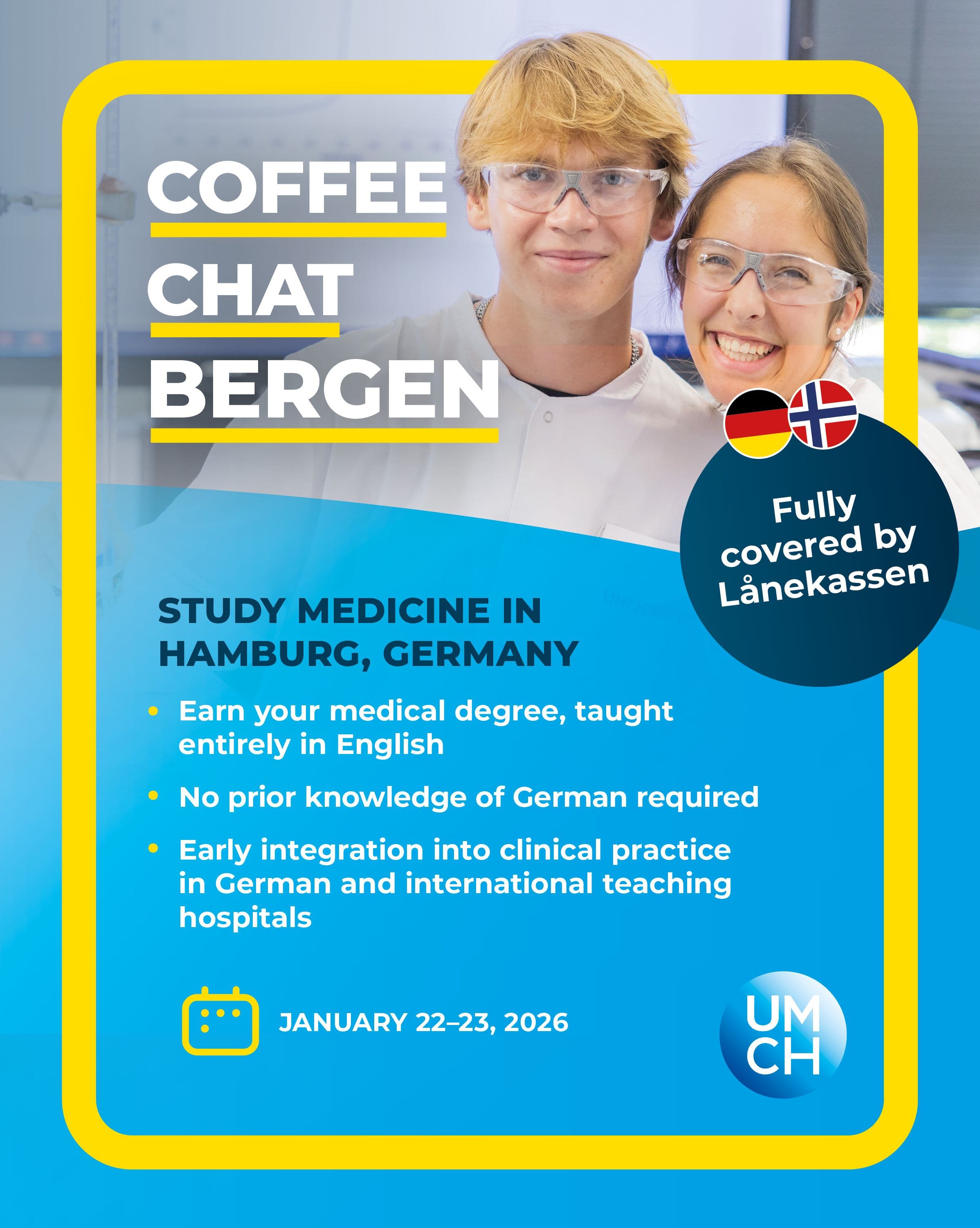 Coffee Chat in Bergen, Norwegen