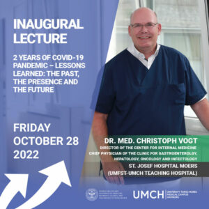 Inaugural Lecture of Dr. med. Christoph Vogt