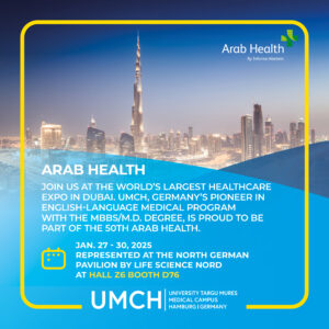 UMCH Showcases at the Global Healthcare Medical Expo Arab Health in Dubai